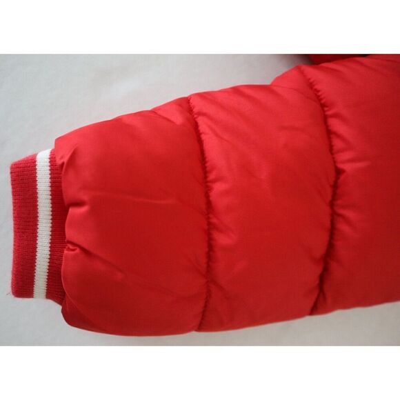 Baby Gap Toddler Sz 2T Modern Red ColdControl Fleece Lined Puffer Jacket - Picture 6 of 8